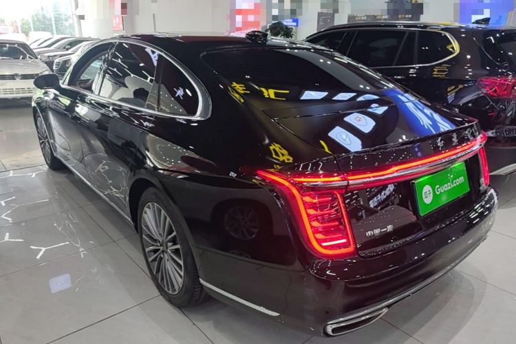 Used Hongqi H9 2022 2.0T Smart Connect Flagship Edition Rear Left 45 Deg