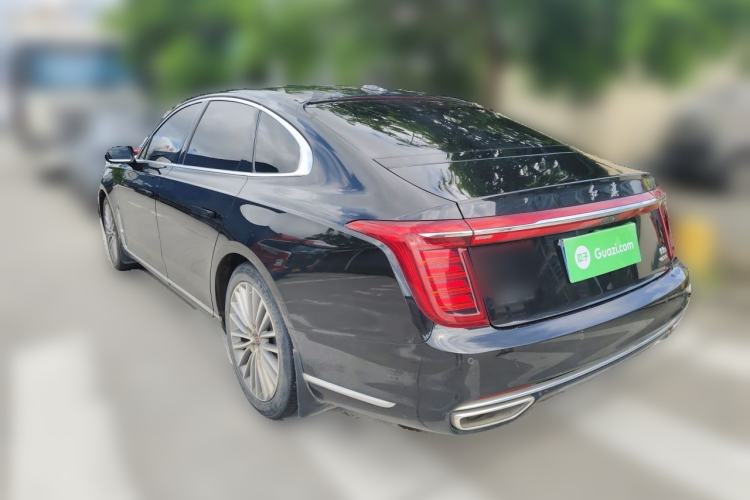 Used Hongqi H9 2022 2.0T Smart Connect Flagship Edition Rear Left 45 Deg