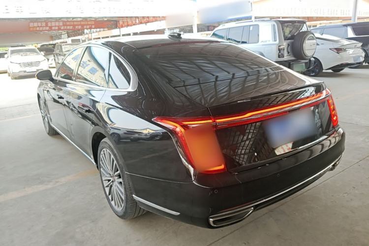 Used Hongqi H9 2022 2.0T Smart Connect Flagship Edition Rear Left 45 Deg