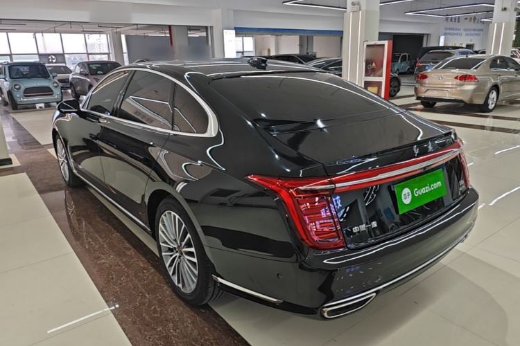 Used Hongqi H9 2022 2.0T Smart Connect Flagship Edition Rear Left 45 Deg