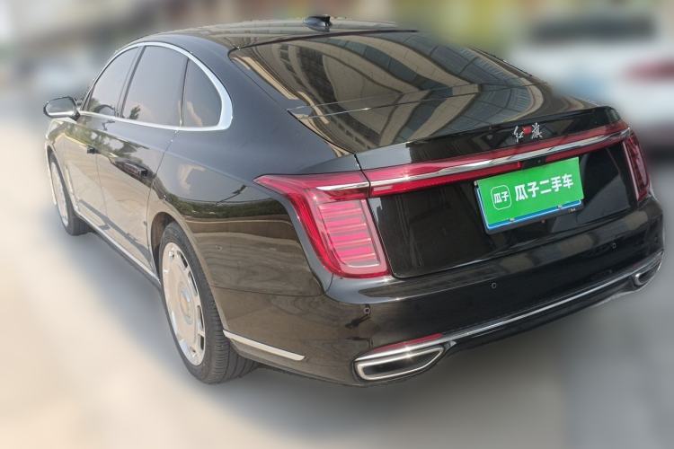 Used Hongqi H9 2022 2.0T Smart Connect Flagship Edition Rear Left 45 Deg