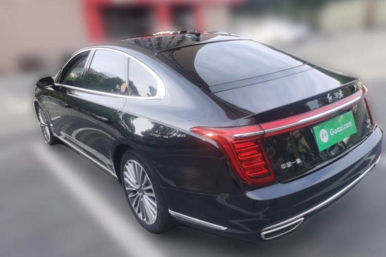 Used Hongqi H9 2022 2.0T Smart Connect Flagship Edition Rear Left 45 Deg