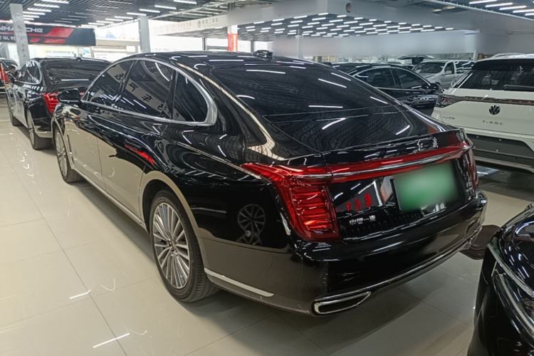 Used Hongqi H9 2022 2.0T Smart Connect Flagship Edition Rear Left 45 Deg