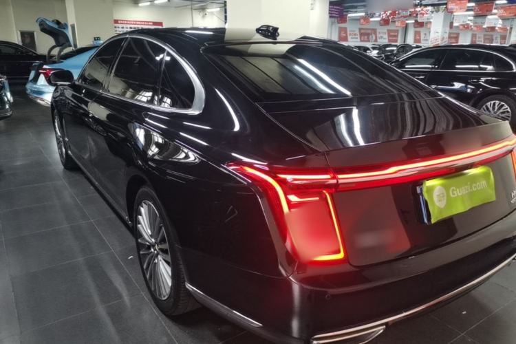 Used Hongqi H9 2022 2.0T Smart Connect Flagship Edition Rear Left 45 Deg