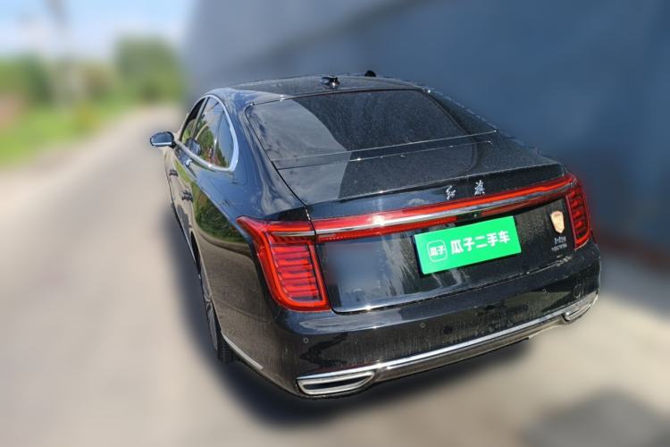 Used Hongqi H9 2022 2.0T Smart Connect Flagship Edition Rear Left 45 Deg