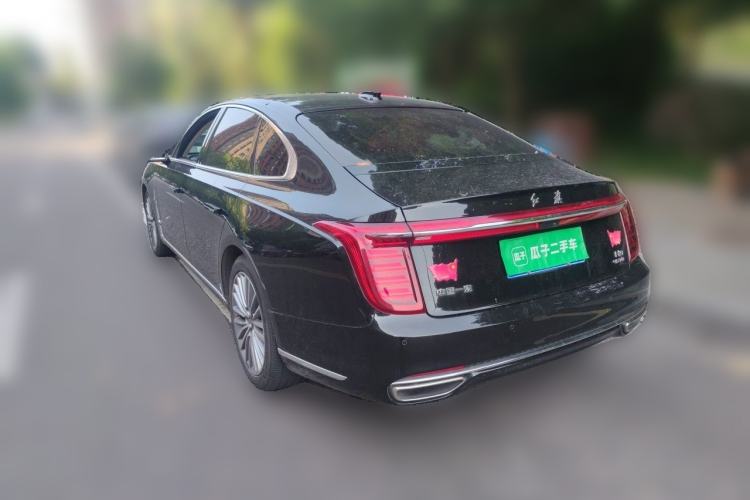 Used Hongqi H9 2022 2.0T Smart Connect Flagship Edition Rear Left 45 Deg