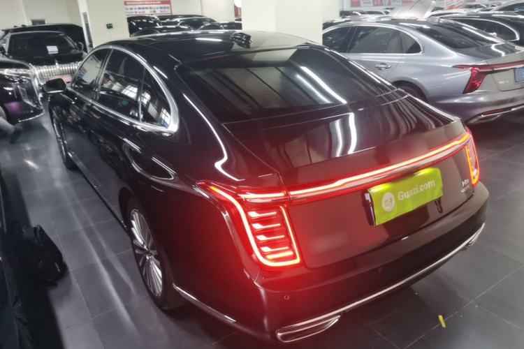 Used Hongqi H9 2022 2.0T Smart Connect Flagship Edition Rear Left 45 Deg