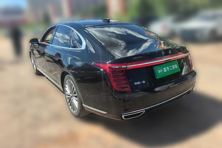 Used Hongqi H9 2022 2.0T Smart Connect Flagship Edition Rear Left 45 Deg