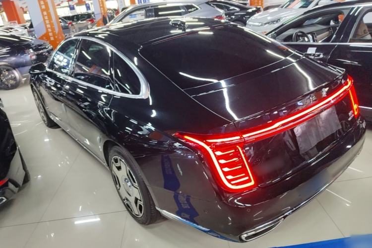 Used Hongqi H9 2022 2.0T Smart Connect Flagship Edition Rear Left 45 Deg