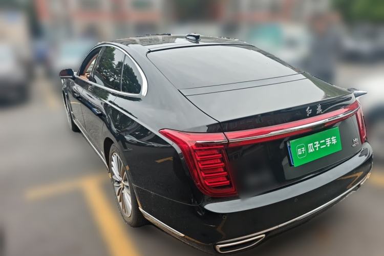 Used Hongqi H9 2022 2.0T Smart Connect Flagship Edition Rear Left 45 Deg
