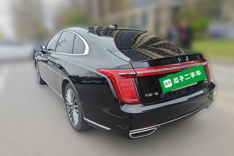 Used Hongqi H9 2022 2.0T Smart Connect Flagship Edition Rear Left 45 Deg