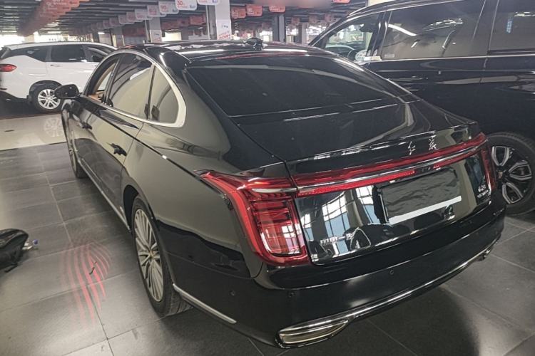 Used Hongqi H9 2022 2.0T Smart Connect Flagship Edition Rear Left 45 Deg