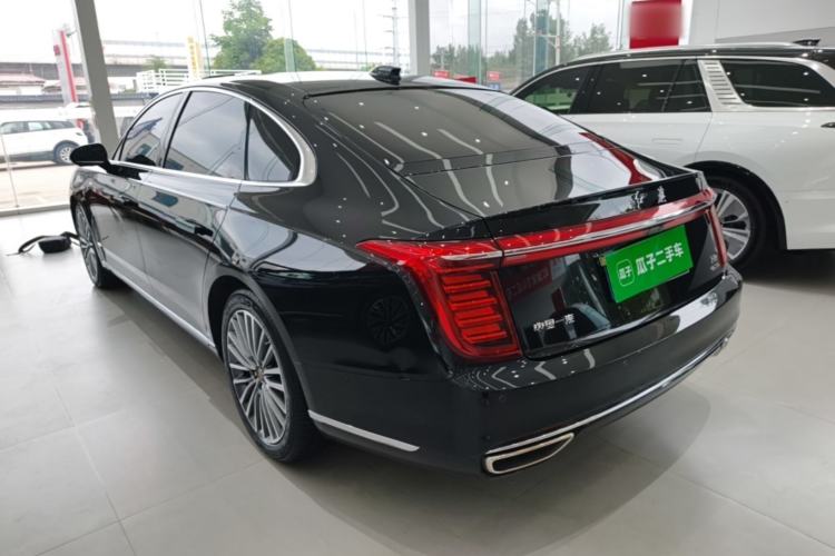 Used Hongqi H9 2022 2.0T Smart Connect Flagship Edition Rear Left 45 Deg