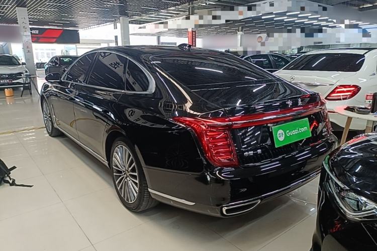 Used Hongqi H9 2022 2.0T Smart Connect Flagship Edition Rear Left 45 Deg