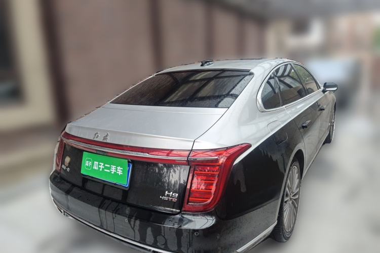 Used Hongqi H9 2022 2.0T Smart Connect Flagship Edition Rear Right 45 Deg