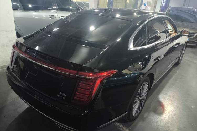Used Hongqi H9 2022 2.0T Smart Connect Flagship Edition Rear Right 45 Deg