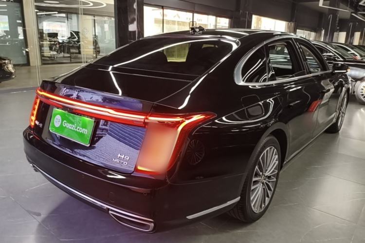 Used Hongqi H9 2022 2.0T Smart Connect Flagship Edition Rear Right 45 Deg