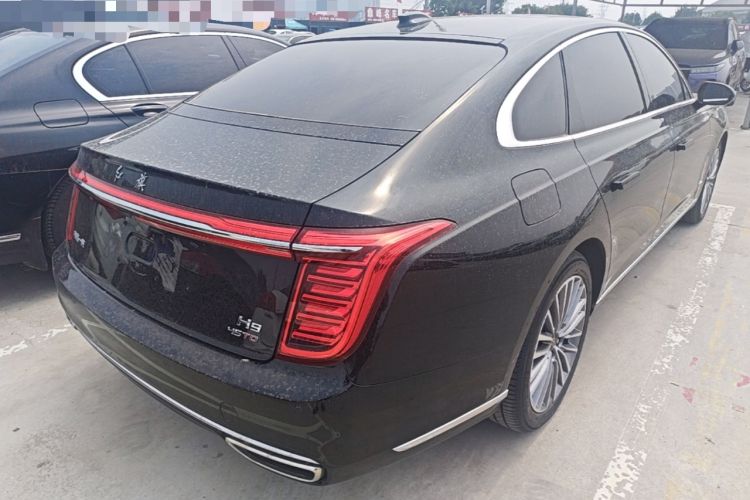 Used Hongqi H9 2022 2.0T Smart Connect Flagship Edition Rear Right 45 Deg
