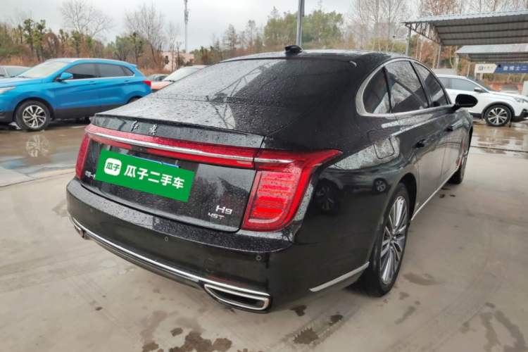 Used Hongqi H9 2022 2.0T Smart Connect Flagship Edition Rear Right 45 Deg