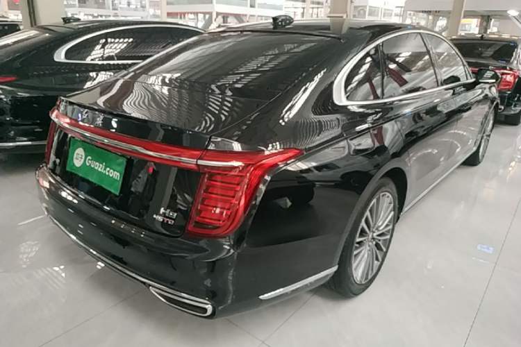 Used Hongqi H9 2022 2.0T Smart Connect Flagship Edition Rear Right 45 Deg