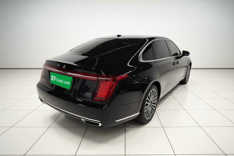 Used Hongqi H9 2022 2.0T Smart Connect Flagship Edition Rear Right 45 Deg
