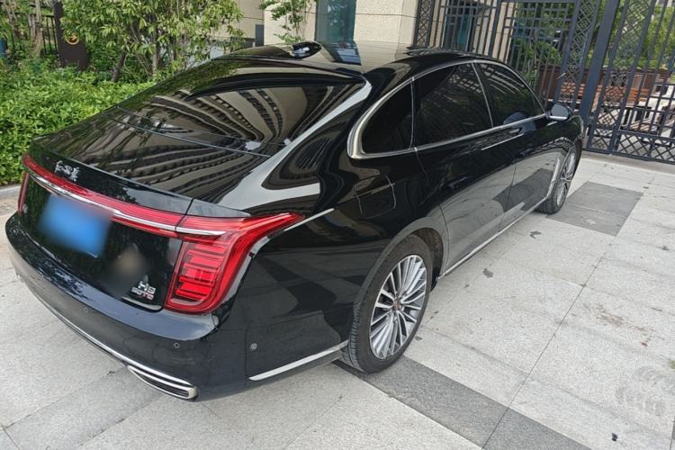 Used Hongqi H9 2022 2.0T Smart Connect Flagship Edition Rear Right 45 Deg