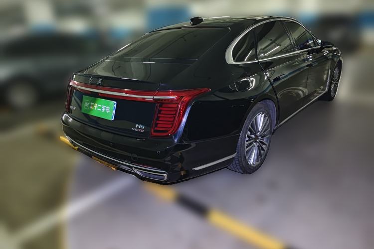 Used Hongqi H9 2022 2.0T Smart Connect Flagship Edition Rear Right 45 Deg