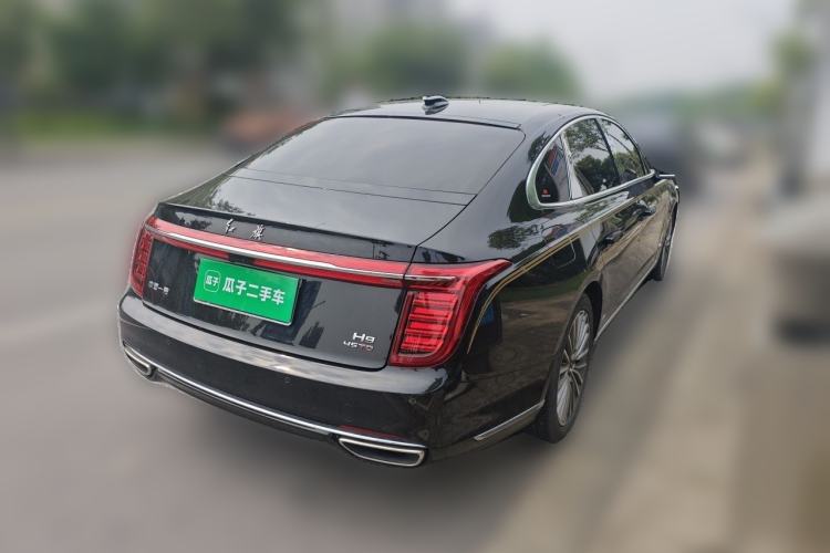 Used Hongqi H9 2022 2.0T Smart Connect Flagship Edition Rear Right 45 Deg