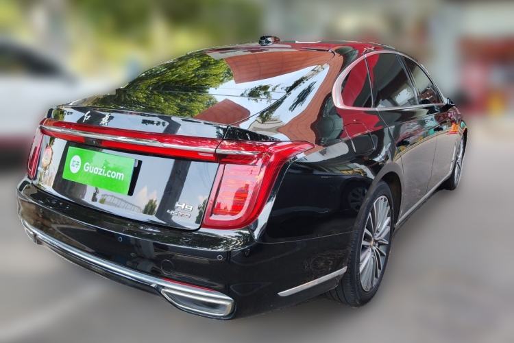 Used Hongqi H9 2022 2.0T Smart Connect Flagship Edition Rear Right 45 Deg