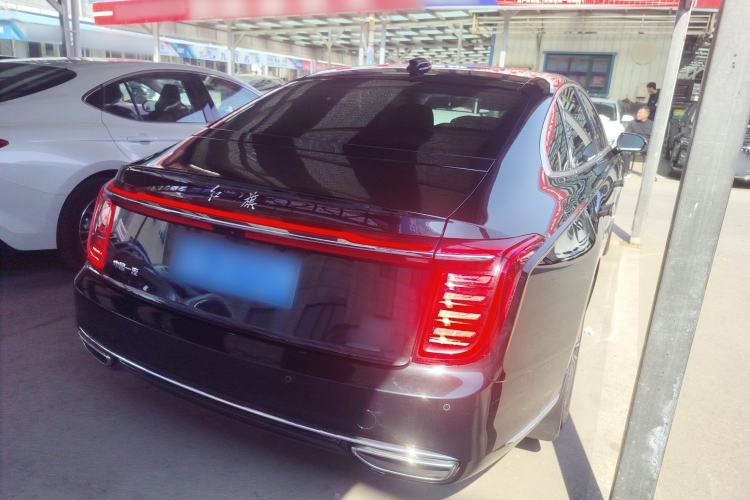 Used Hongqi H9 2022 2.0T Smart Connect Flagship Edition Rear Right 45 Deg