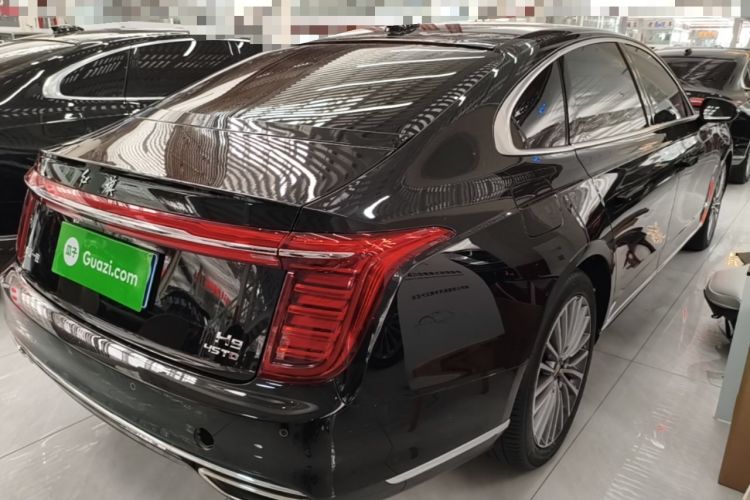 Used Hongqi H9 2022 2.0T Smart Connect Flagship Edition Rear Right 45 Deg