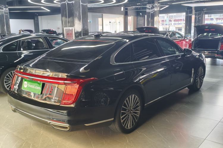 Used Hongqi H9 2022 2.0T Smart Connect Flagship Edition Rear Right 45 Deg