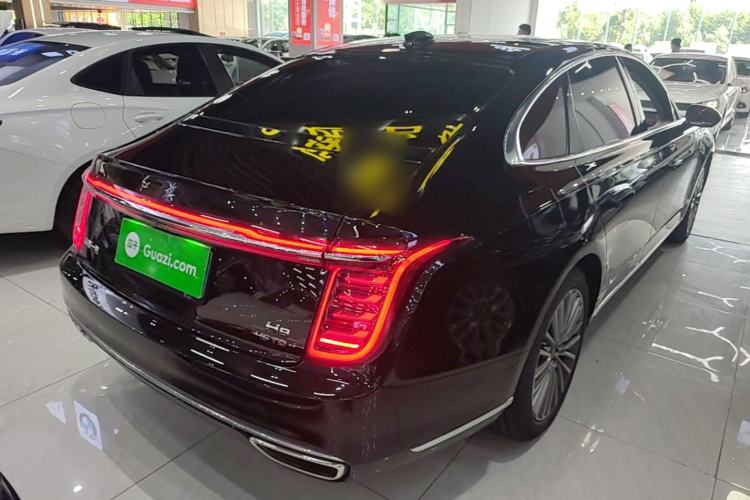 Used Hongqi H9 2022 2.0T Smart Connect Flagship Edition Rear Right 45 Deg