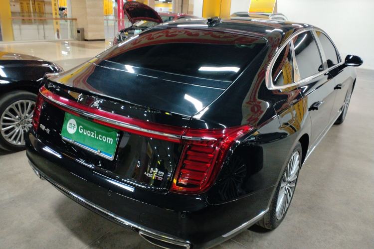 Used Hongqi H9 2022 2.0T Smart Connect Flagship Edition Rear Right 45 Deg