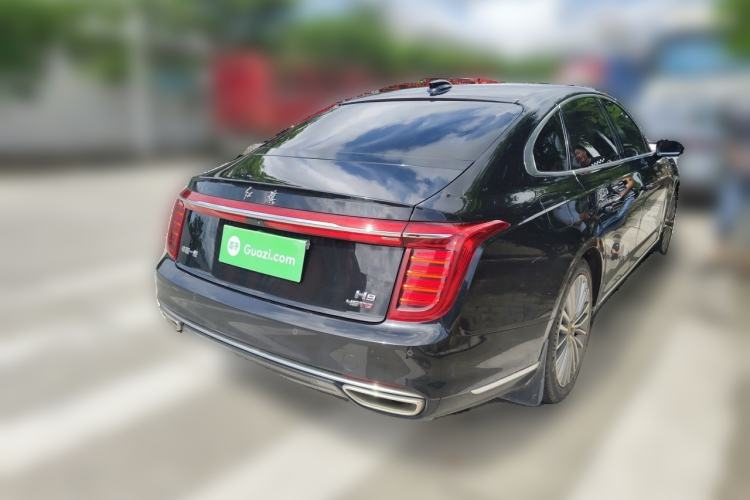 Used Hongqi H9 2022 2.0T Smart Connect Flagship Edition Rear Right 45 Deg