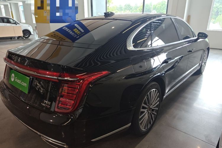 Used Hongqi H9 2022 2.0T Smart Connect Flagship Edition Rear Right 45 Deg