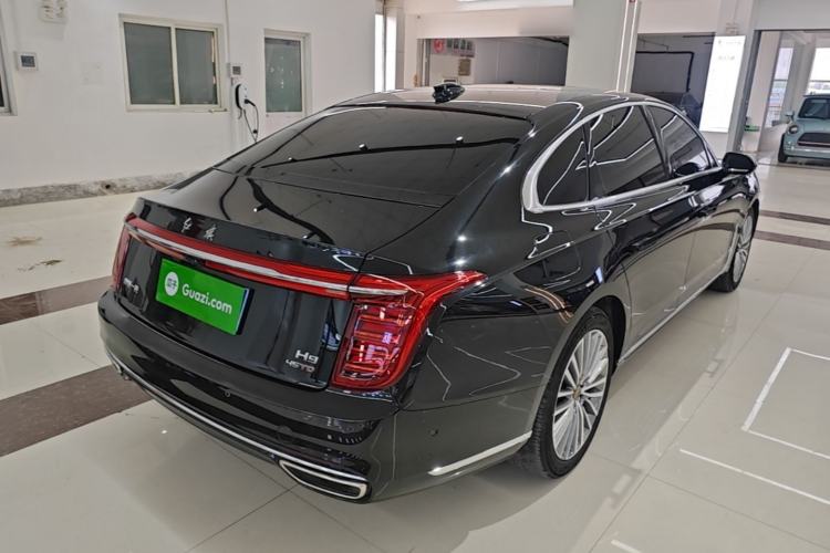 Used Hongqi H9 2022 2.0T Smart Connect Flagship Edition Rear Right 45 Deg