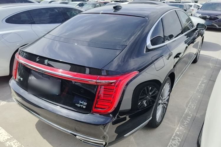 Used Hongqi H9 2022 2.0T Smart Connect Flagship Edition Rear Right 45 Deg