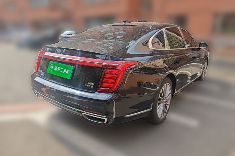 Used Hongqi H9 2022 2.0T Smart Connect Flagship Edition Rear Right 45 Deg