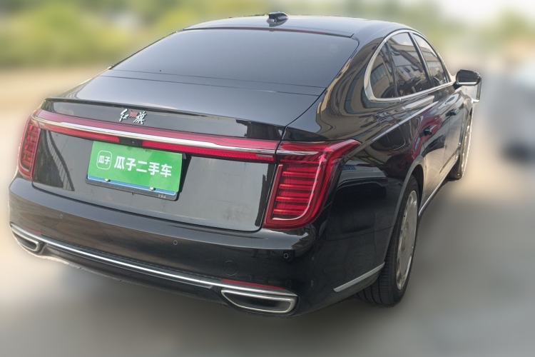 Used Hongqi H9 2022 2.0T Smart Connect Flagship Edition Rear Right 45 Deg