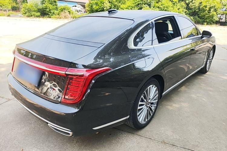 Used Hongqi H9 2022 2.0T Smart Connect Flagship Edition Rear Right 45 Deg