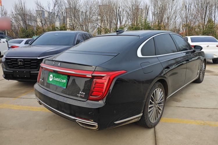 Used Hongqi H9 2022 2.0T Smart Connect Flagship Edition Rear Right 45 Deg