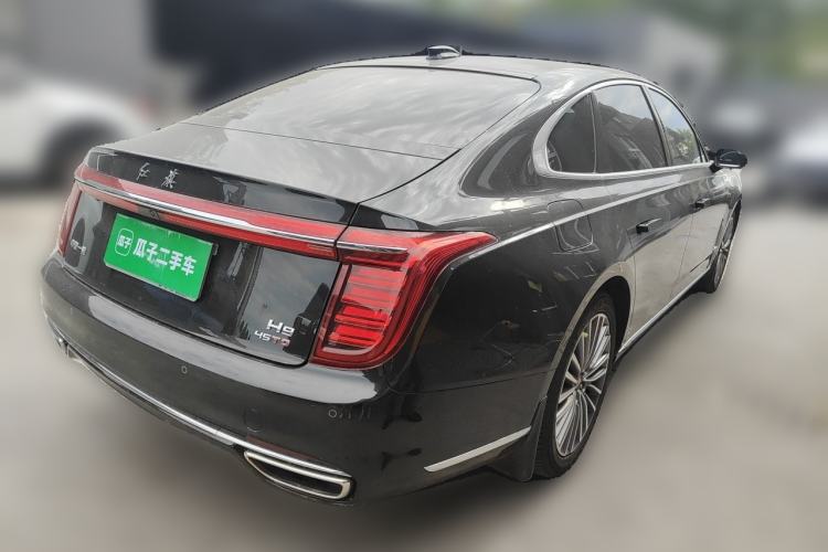 Used Hongqi H9 2022 2.0T Smart Connect Flagship Edition Rear Right 45 Deg