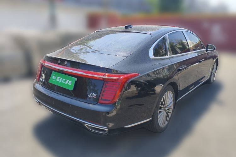 Used Hongqi H9 2022 2.0T Smart Connect Flagship Edition Rear Right 45 Deg