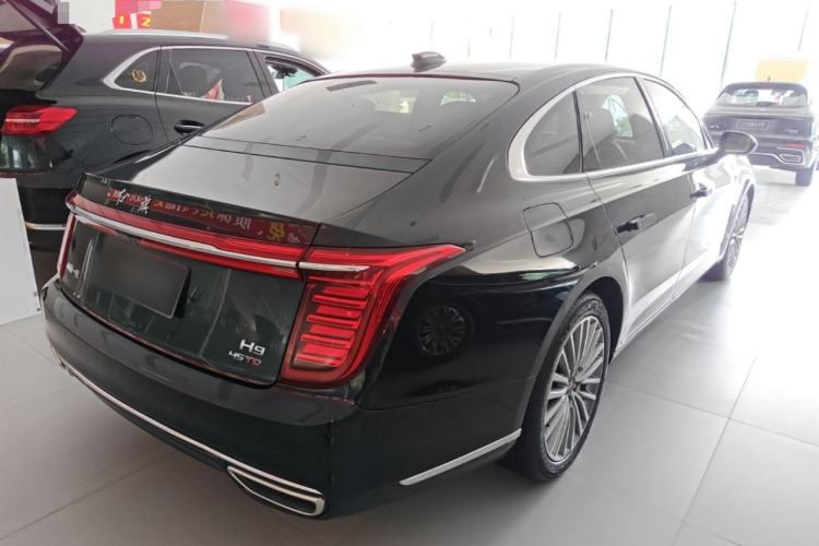 Used Hongqi H9 2022 2.0T Smart Connect Flagship Edition Rear Right 45 Deg