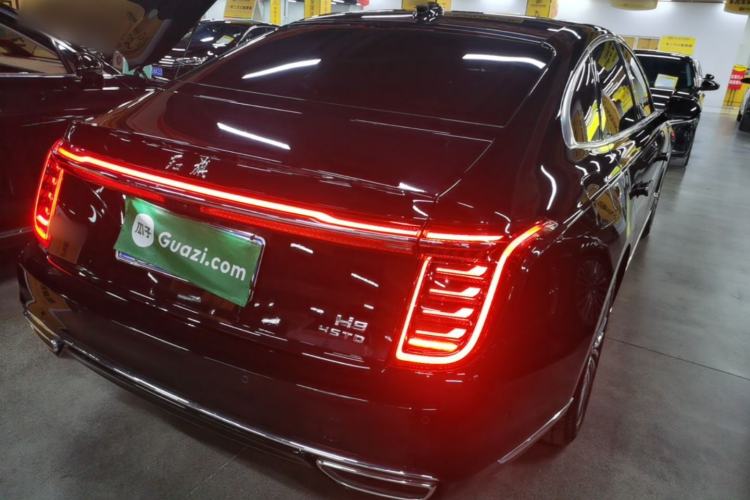 Used Hongqi H9 2022 2.0T Smart Connect Flagship Edition Rear Right 45 Deg