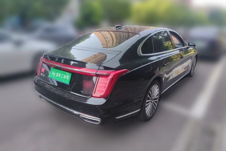 Used Hongqi H9 2022 2.0T Smart Connect Flagship Edition Rear Right 45 Deg