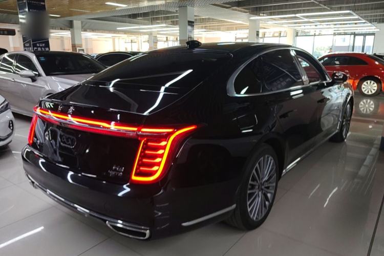 Used Hongqi H9 2022 2.0T Smart Connect Flagship Edition Rear Right 45 Deg