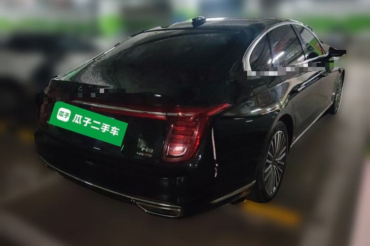 Used Hongqi H9 2022 2.0T Smart Connect Flagship Edition Rear Right 45 Deg