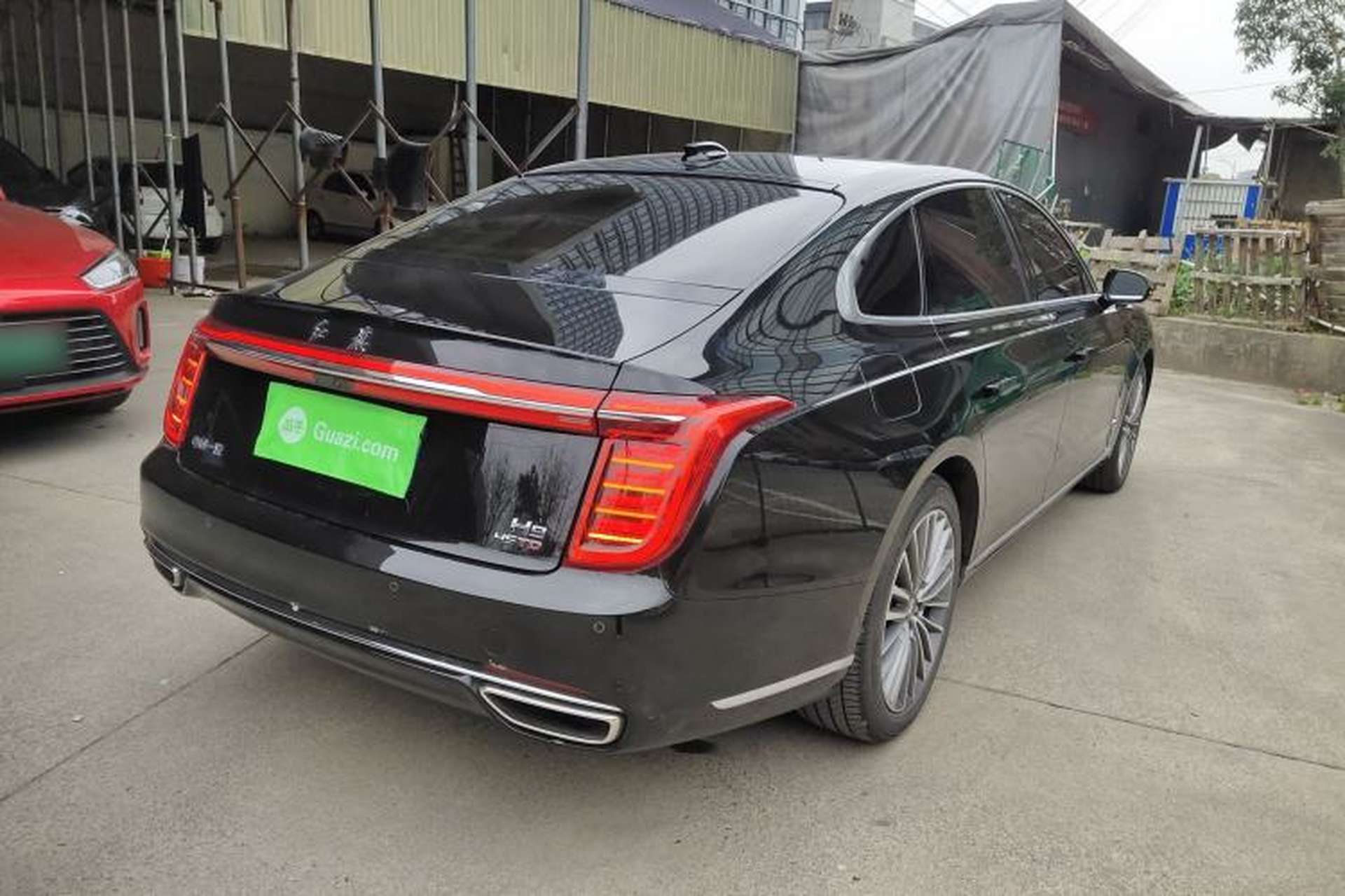 Used Hongqi H9 2022 2.0T Smart Connect Flagship Edition Rear Right 45 Deg